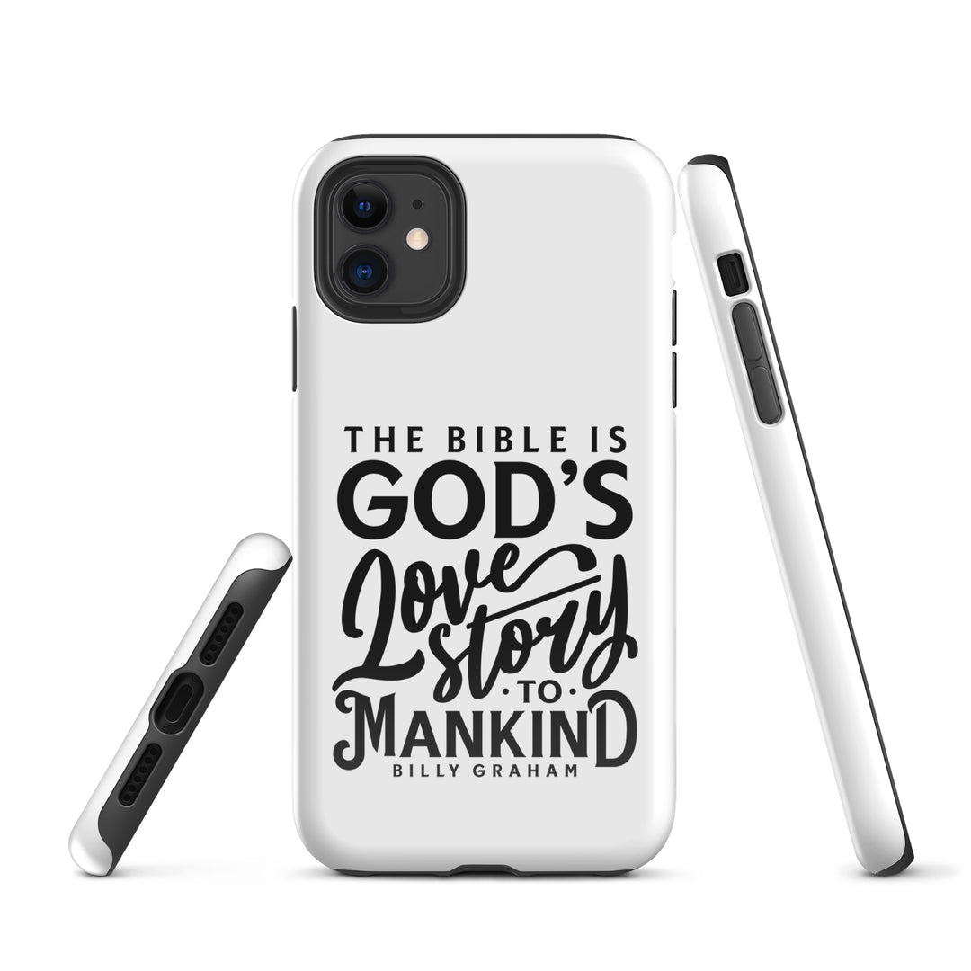 Christian Phone Case God's Love Story White for iPhone® iPhone® Phone Cases   