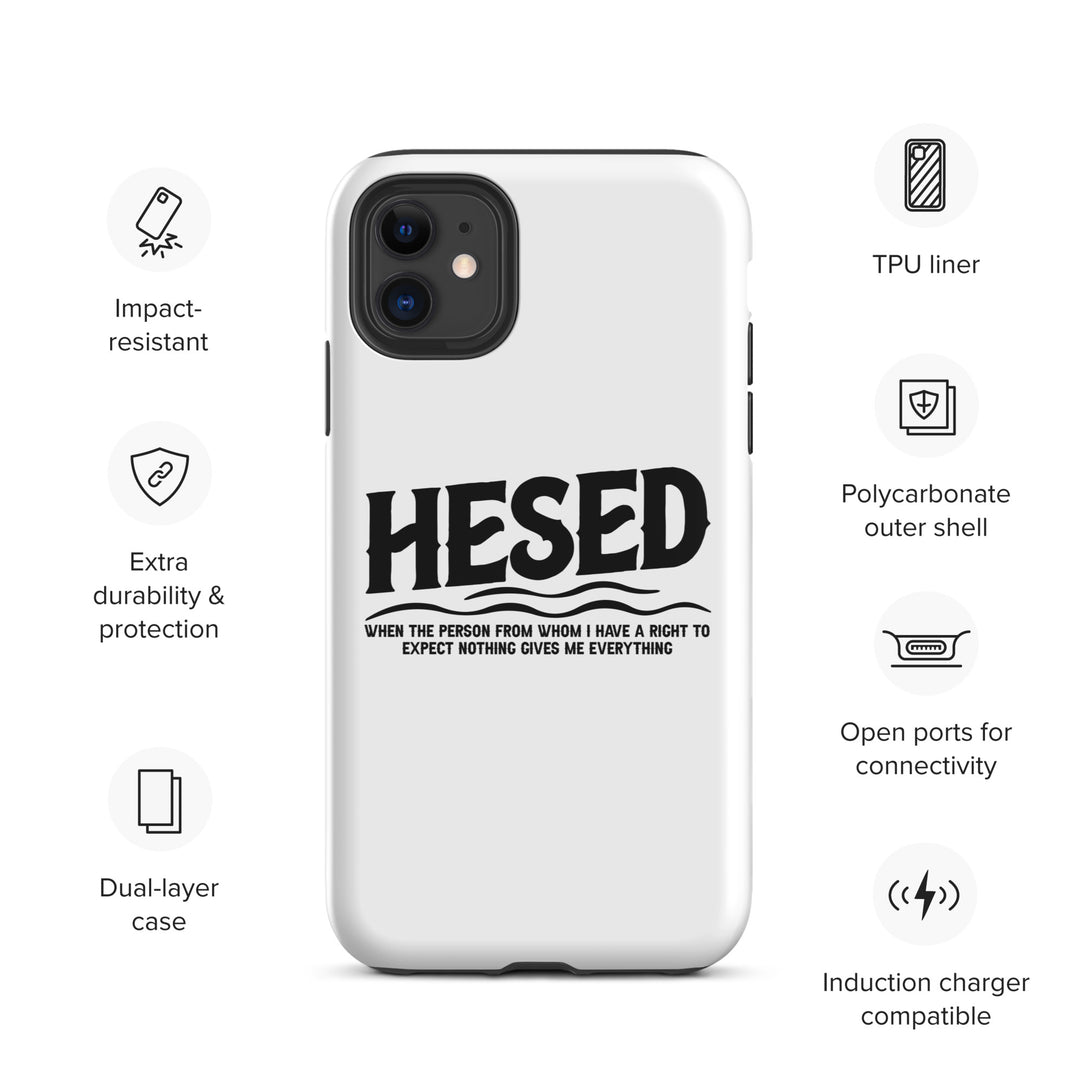 Christian Phone CaseHesed Everything White for iPhone® iPhone® Phone Cases   