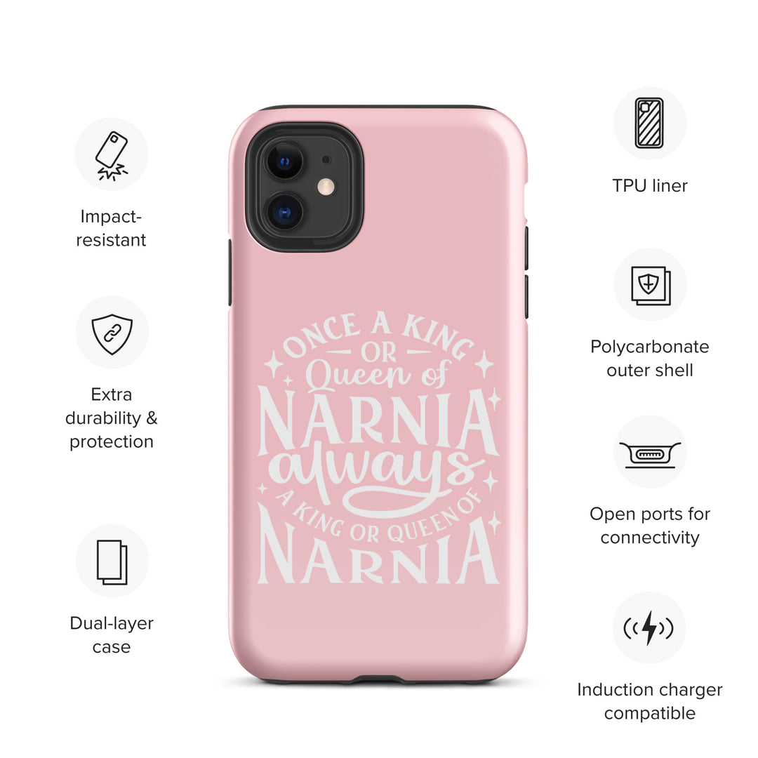 Christian Phone Case King or Queen Narnia Pink for iPhone® iPhone® Phone Cases   