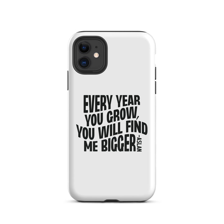 Christian Phone Case Every Year You Grow White  for iPhone® iPhone® Phone Cases Glossy iPhone 11 