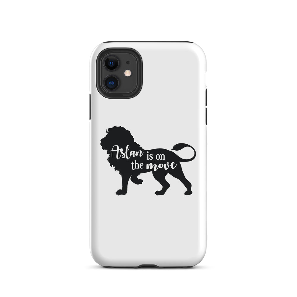 Christian Phone Case Aslan Is On The Move White for iPhone® iPhone® Phone Cases Glossy iPhone 11 