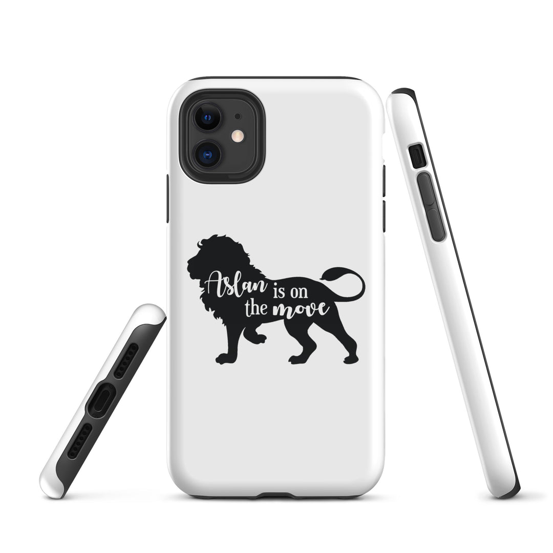 Christian Phone Case Aslan Is On The Move White for iPhone® iPhone® Phone Cases   