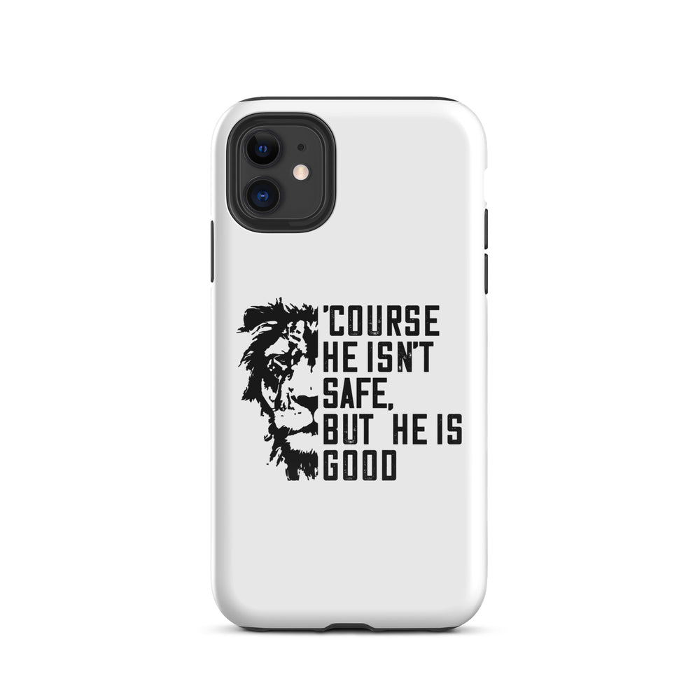 Christian Phone Case 'Course He Isn't Safe White for iPhone® iPhone® Phone Cases Glossy iPhone 11 