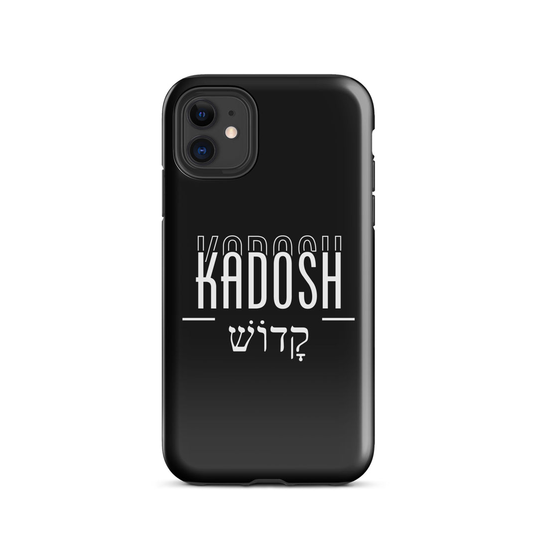 Christian Phone Case Kadosh Hebrew Black for iPhone® iPhone® Phone Cases   