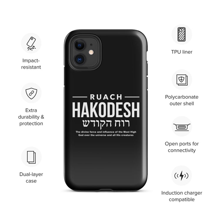 Christian Phone Case Ruach Hakodesh Divine Force for iPhone® iPhone® Phone Cases   