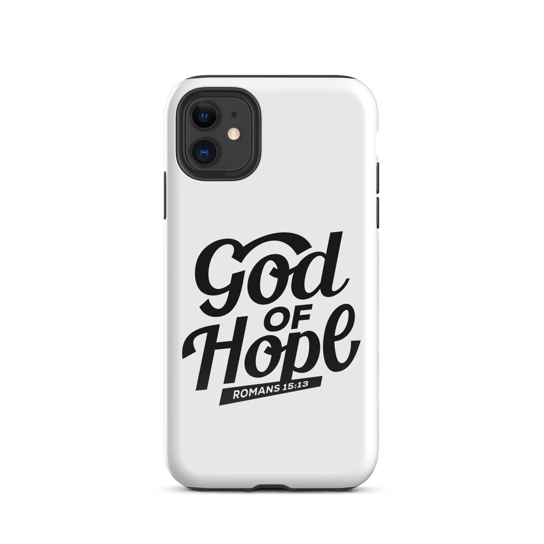 Christian Phone Case God of Hope White for iPhone® iPhone® Phone Cases Glossy iPhone 11 