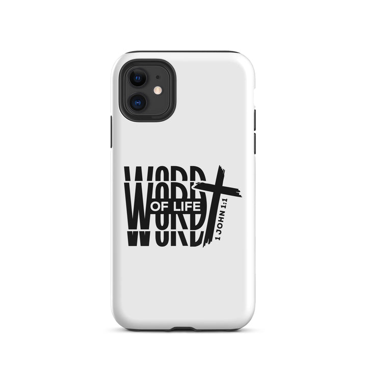 Christian Phone Case Word of Life White for iPhone® iPhone® Phone Cases Glossy iPhone 11 