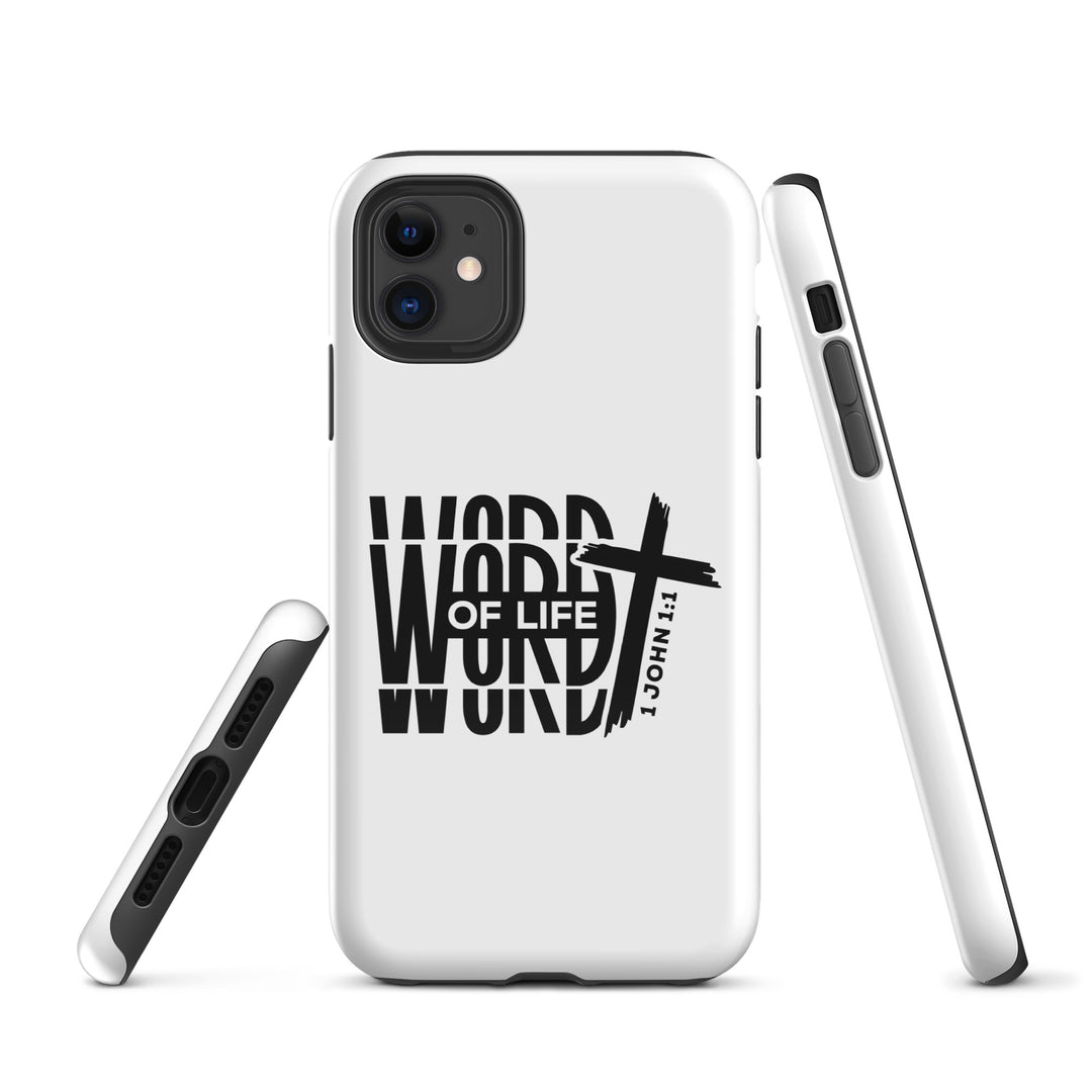 Christian Phone Case Word of Life White for iPhone® iPhone® Phone Cases   