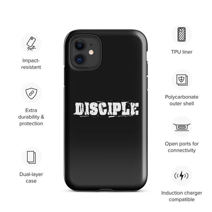 Christian Phone Case Disciple Black for iPhone® iPhone® Phone Cases   