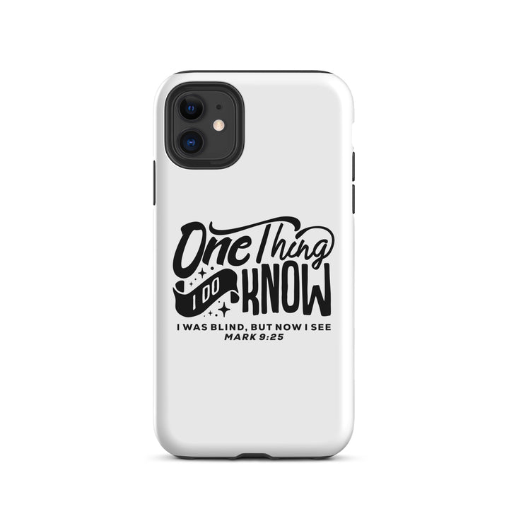 Christian Phone Case Now I See White for iPhone® iPhone® Phone Cases Glossy iPhone 11 