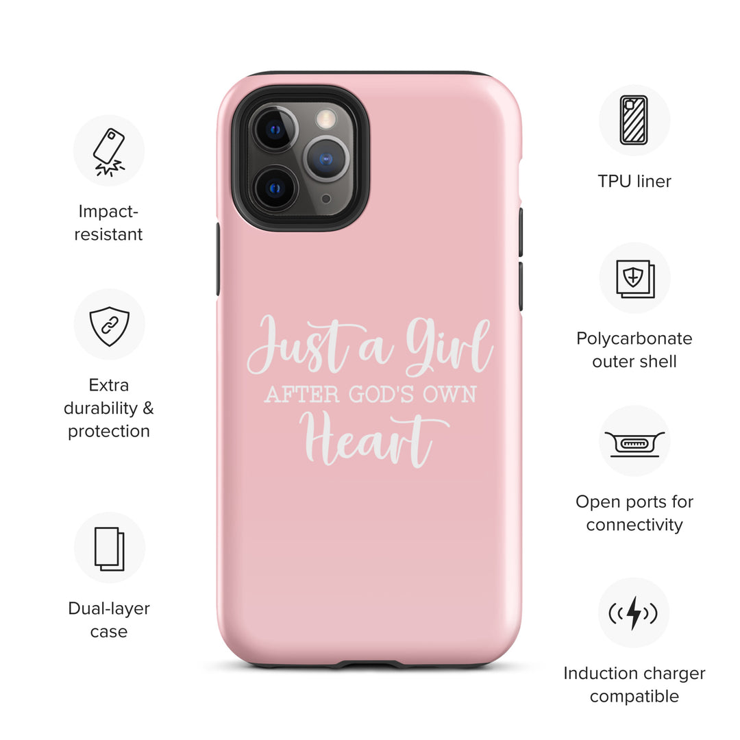 Christian Phone Case Girl After God's Heart for iPhone® iPhone® Phone Cases   