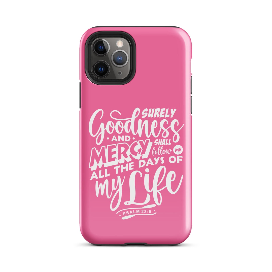 Christian Phone Case Goodness and Mercy for iPhone® iPhone® Phone Cases Glossy iPhone 11 Pro 