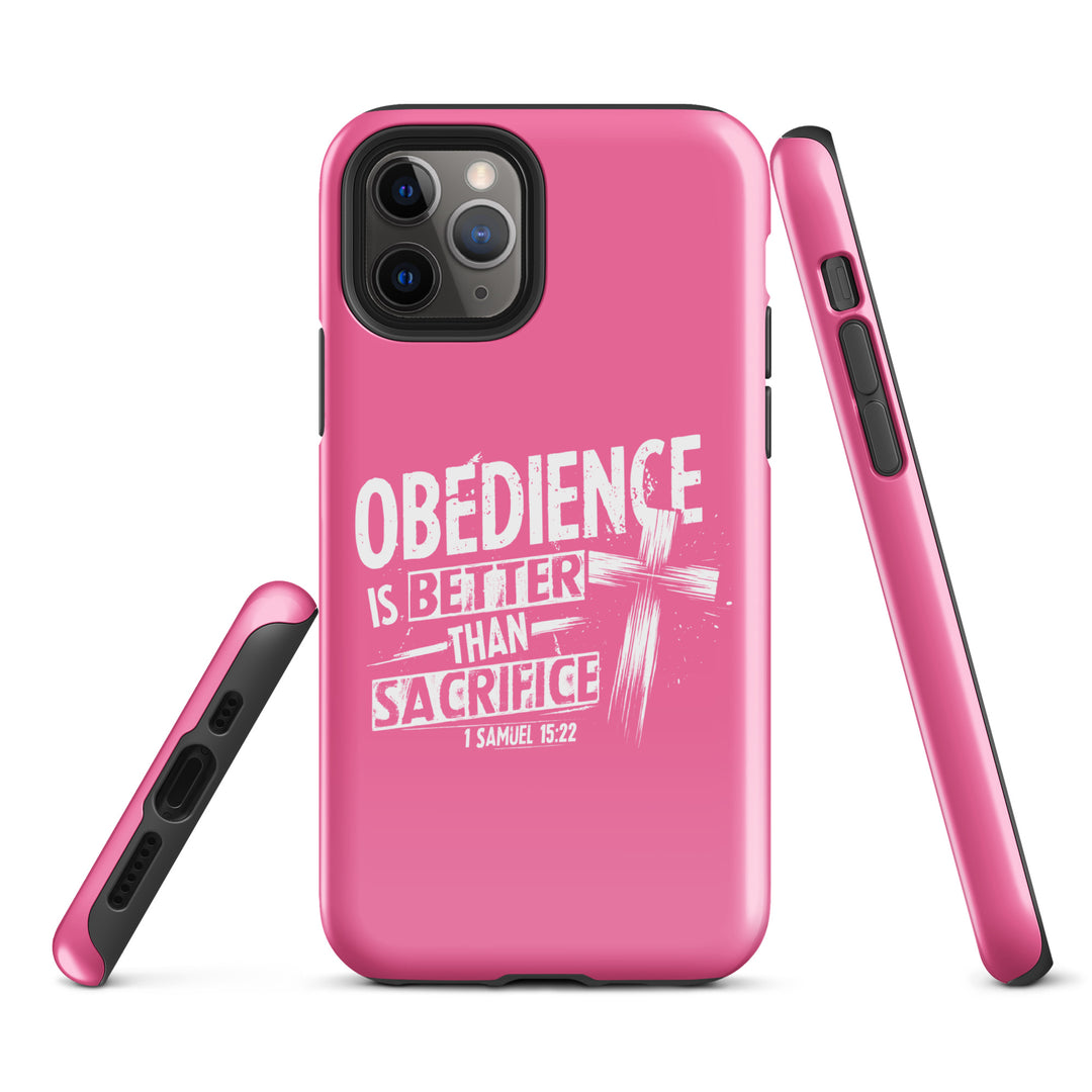 Christian Phone Case Obedience IS Better for iPhone® iPhone® Phone Cases   