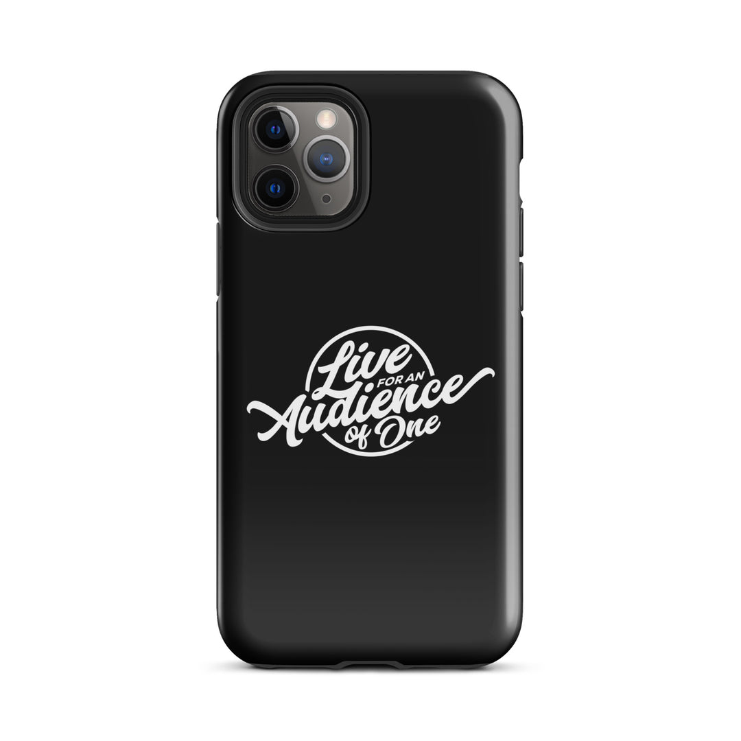 Christian Phone Case Audience of One Black for iPhone® iPhone® Phone Cases Glossy iPhone 11 Pro 