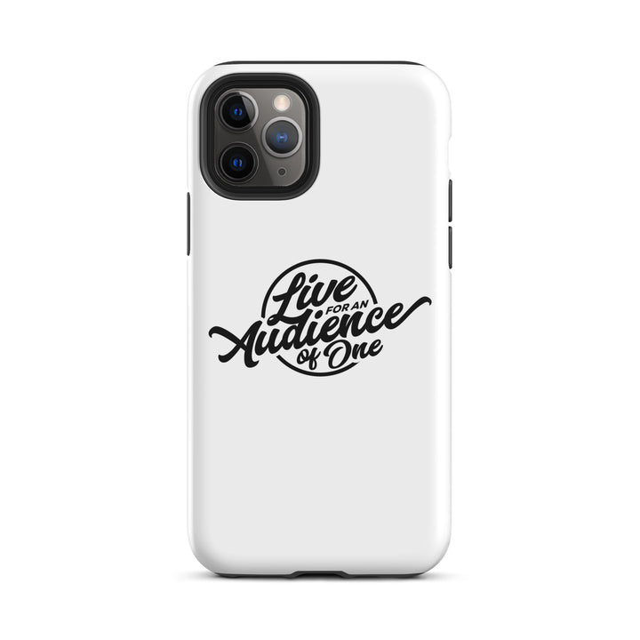 Christian Phone Case Audience of One White for iPhone® iPhone® Phone Cases Glossy iPhone 11 Pro 