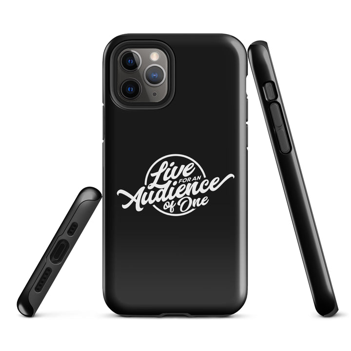 Christian Phone Case Audience of One Black for iPhone® iPhone® Phone Cases   