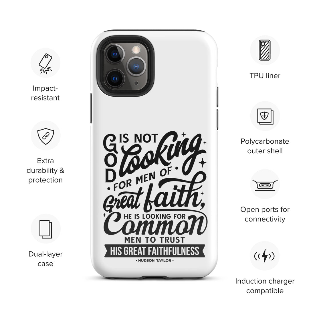 Christian Phone Case Common Men White for iPhone® iPhone® Phone Cases   