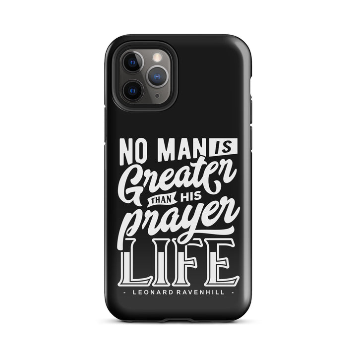 Christian Phone Case Prayer Life Black for iPhone® iPhone® Phone Cases Glossy iPhone 11 Pro 