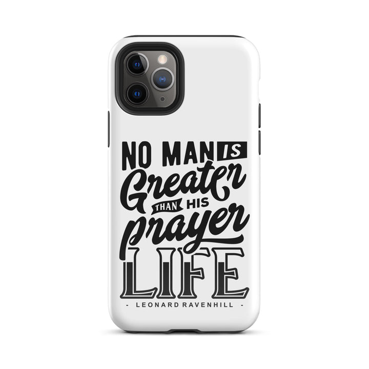 Christian Phone Case Prayer Life White for iPhone® iPhone® Phone Cases Glossy iPhone 11 Pro 