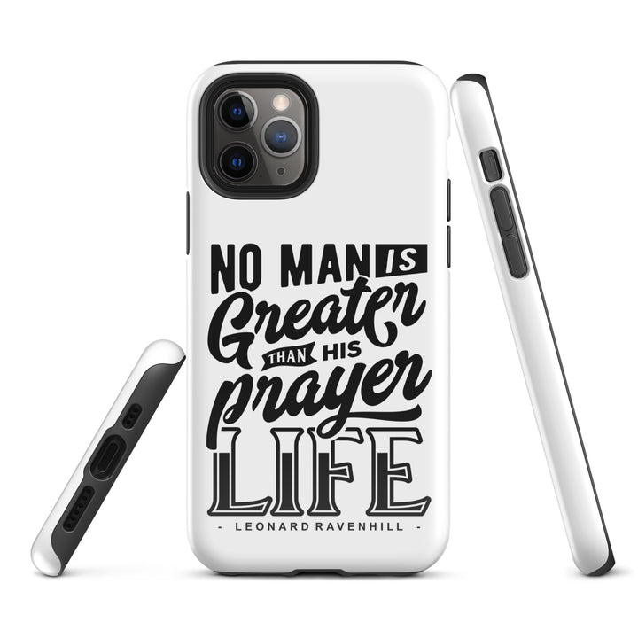 Christian Phone Case Prayer Life White for iPhone® iPhone® Phone Cases   