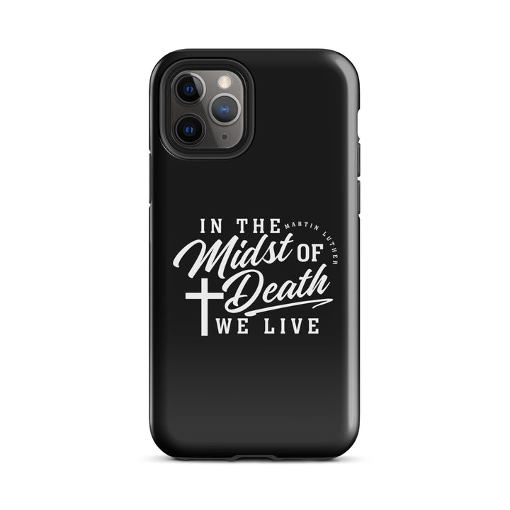 Christian Phone Case Midst of Death Black for iPhone® iPhone® Phone Cases Glossy iPhone 11 Pro 