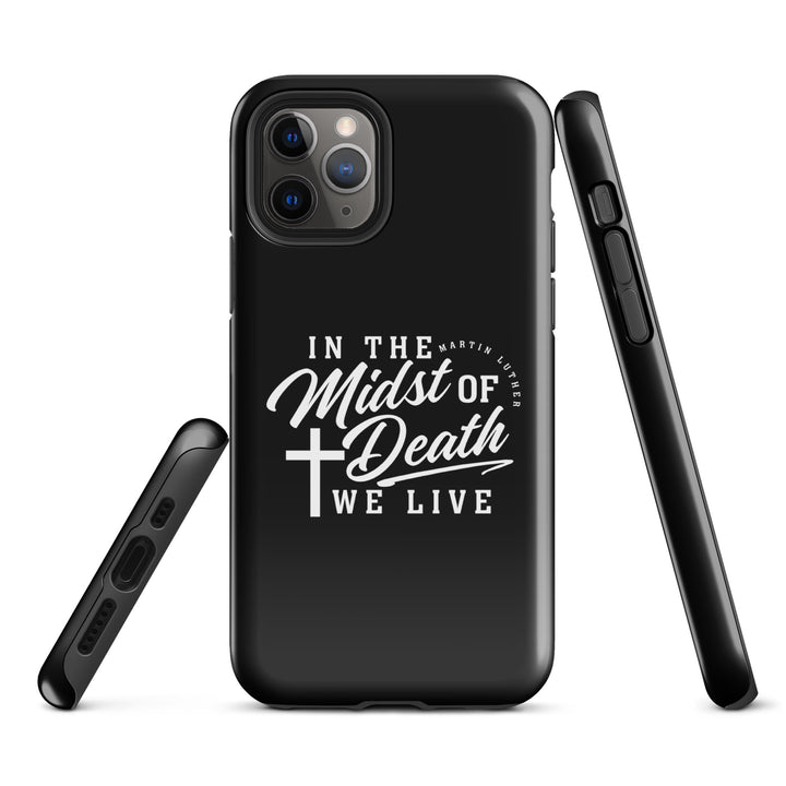 Christian Phone Case Midst of Death Black for iPhone® iPhone® Phone Cases   