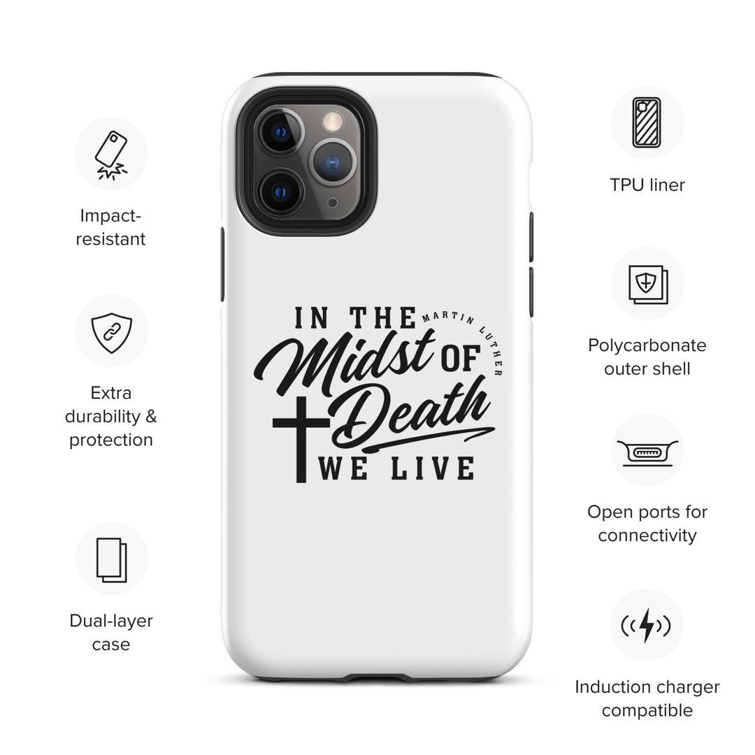 Christian Phone Case Midst of Death White for iPhone® iPhone® Phone Cases   