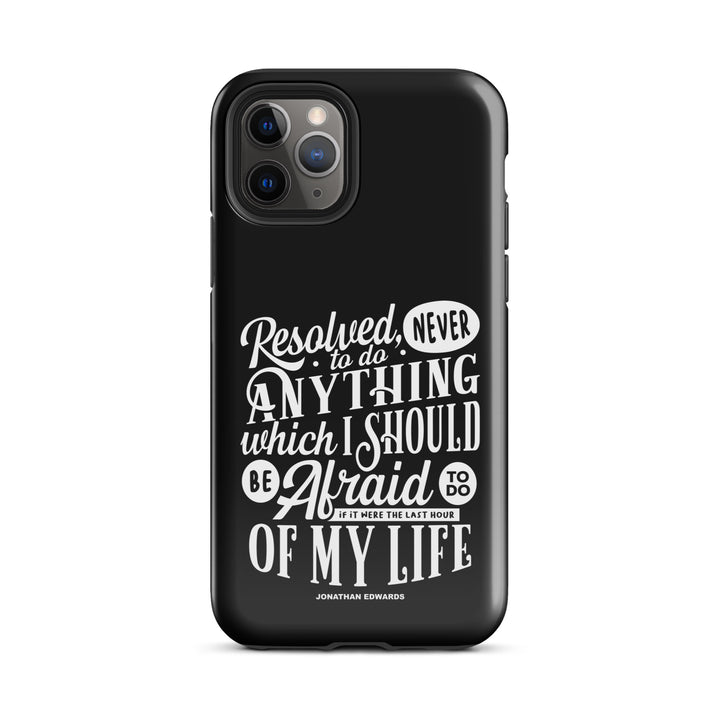 Christian Phone Case Last Hour Black for iPhone® iPhone® Phone Cases Glossy iPhone 11 Pro 