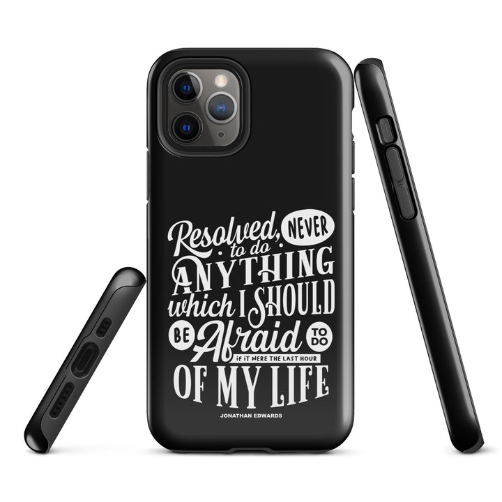 Christian Phone Case Last Hour Black for iPhone® iPhone® Phone Cases   