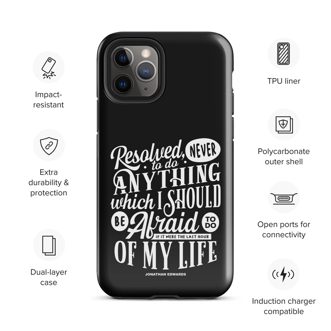 Christian Phone Case Last Hour Black for iPhone® iPhone® Phone Cases   