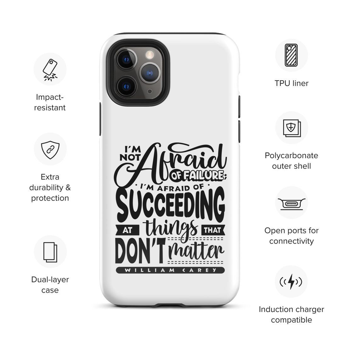 Christian Phone Case Things That Matter White for iPhone® iPhone® Phone Cases   