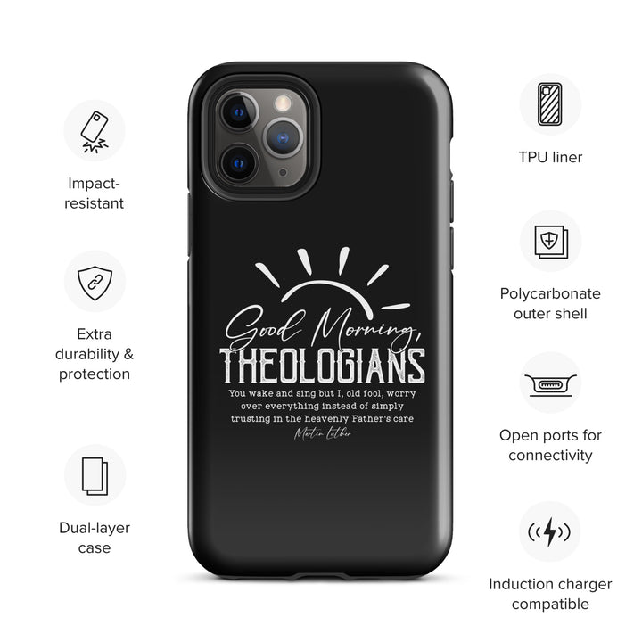 Christian Phone Case Luther's Theologians Black for iPhone® iPhone® Phone Cases   