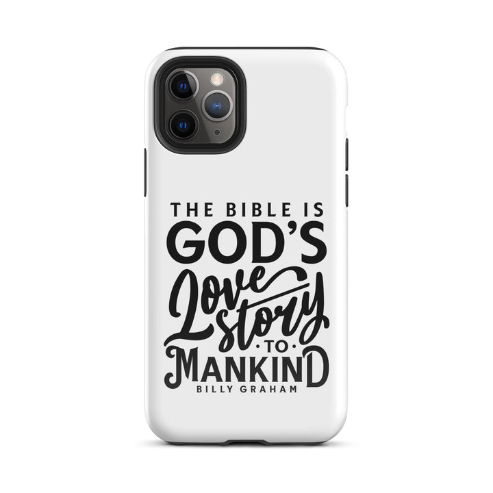 Christian Phone Case God's Love Story White for iPhone® iPhone® Phone Cases Glossy iPhone 11 Pro 