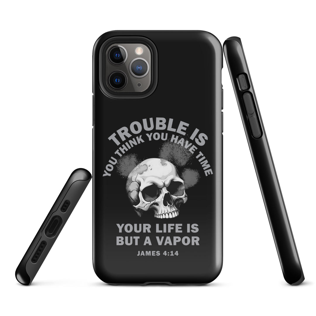 Christian Phone Case Life Is Vapor Black for iPhone® iPhone® Phone Cases   