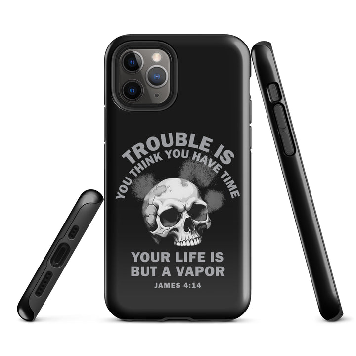 Christian Phone Case Life Is Vapor Black for iPhone® iPhone® Phone Cases   