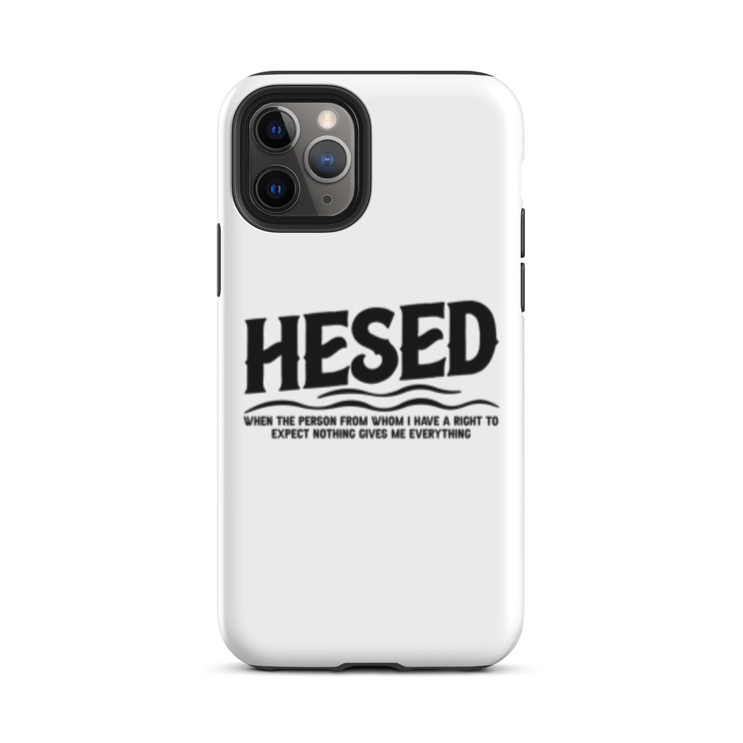 Christian Phone CaseHesed Everything White for iPhone® iPhone® Phone Cases Glossy iPhone 11 Pro 