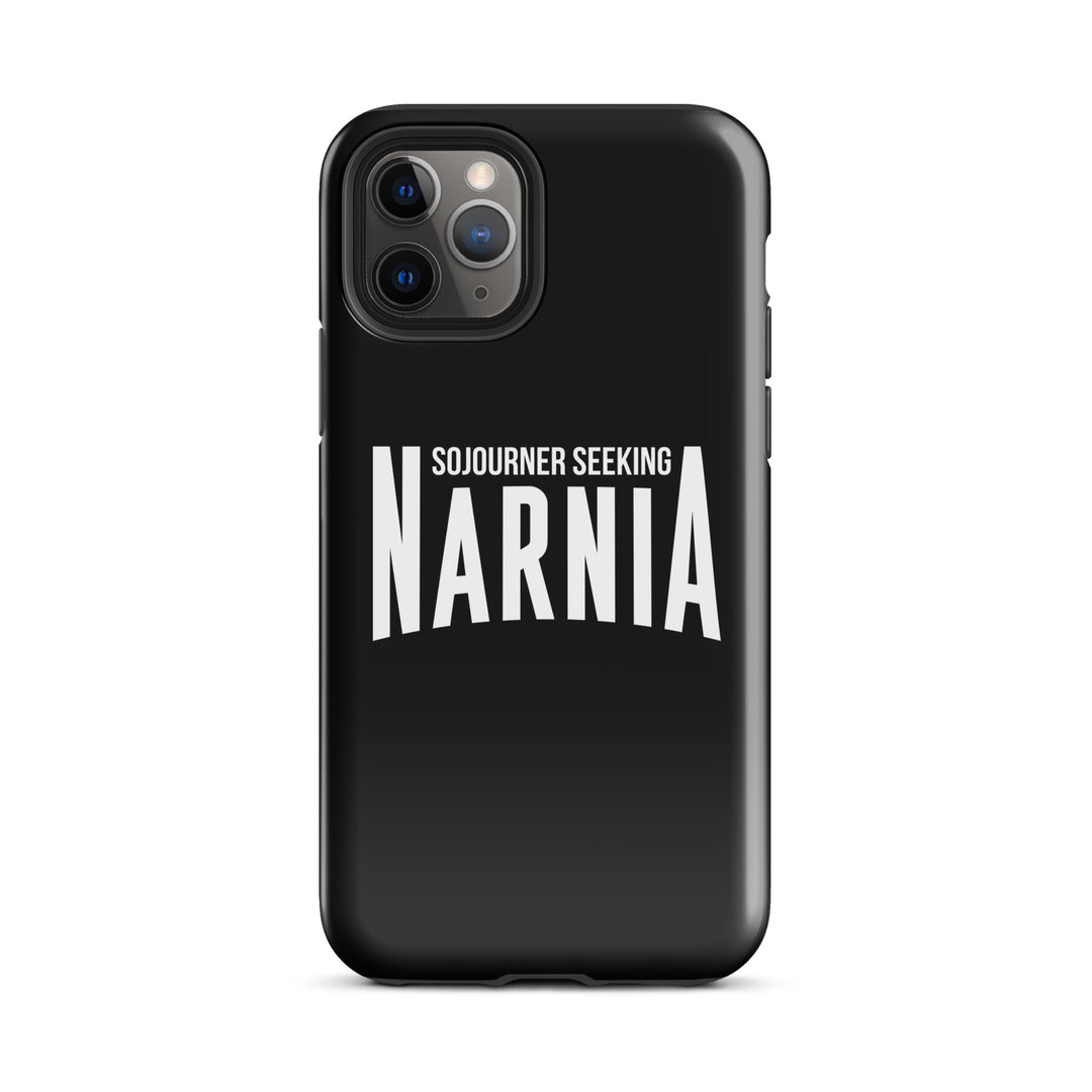 Christian Phone Case Sojourner Seeking Narnia Black for iPhone® iPhone® Phone Cases Glossy iPhone 11 Pro 