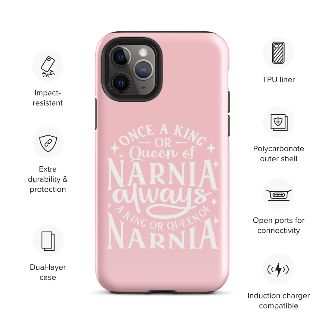 Christian Phone Case King or Queen Narnia Pink for iPhone® iPhone® Phone Cases   