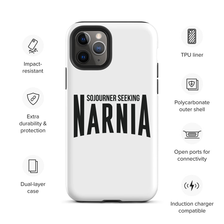 Christian Phone Case Sojourner Seeking Narnia White for iPhone® iPhone® Phone Cases   