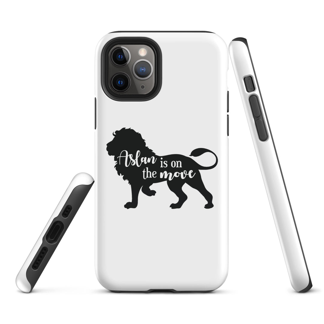 Christian Phone Case Aslan Is On The Move White for iPhone® iPhone® Phone Cases   