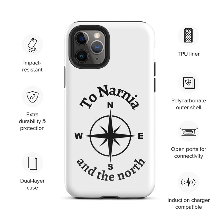 Christian Phone Case To Narnia White Christian Phone Case for iPhone® iPhone® Phone Cases   