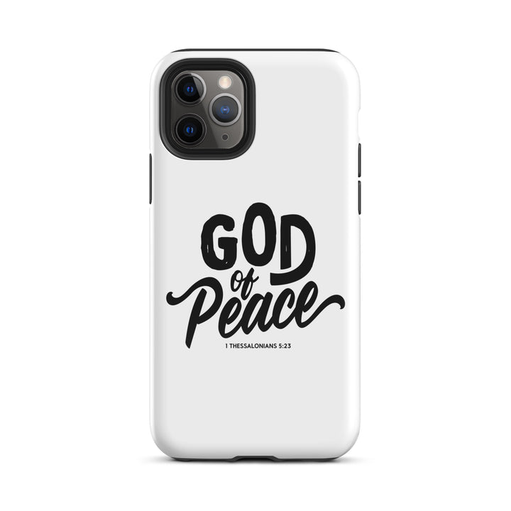 Christian Phone Case God of Peace White for iPhone® iPhone® Phone Cases Glossy iPhone 11 Pro 