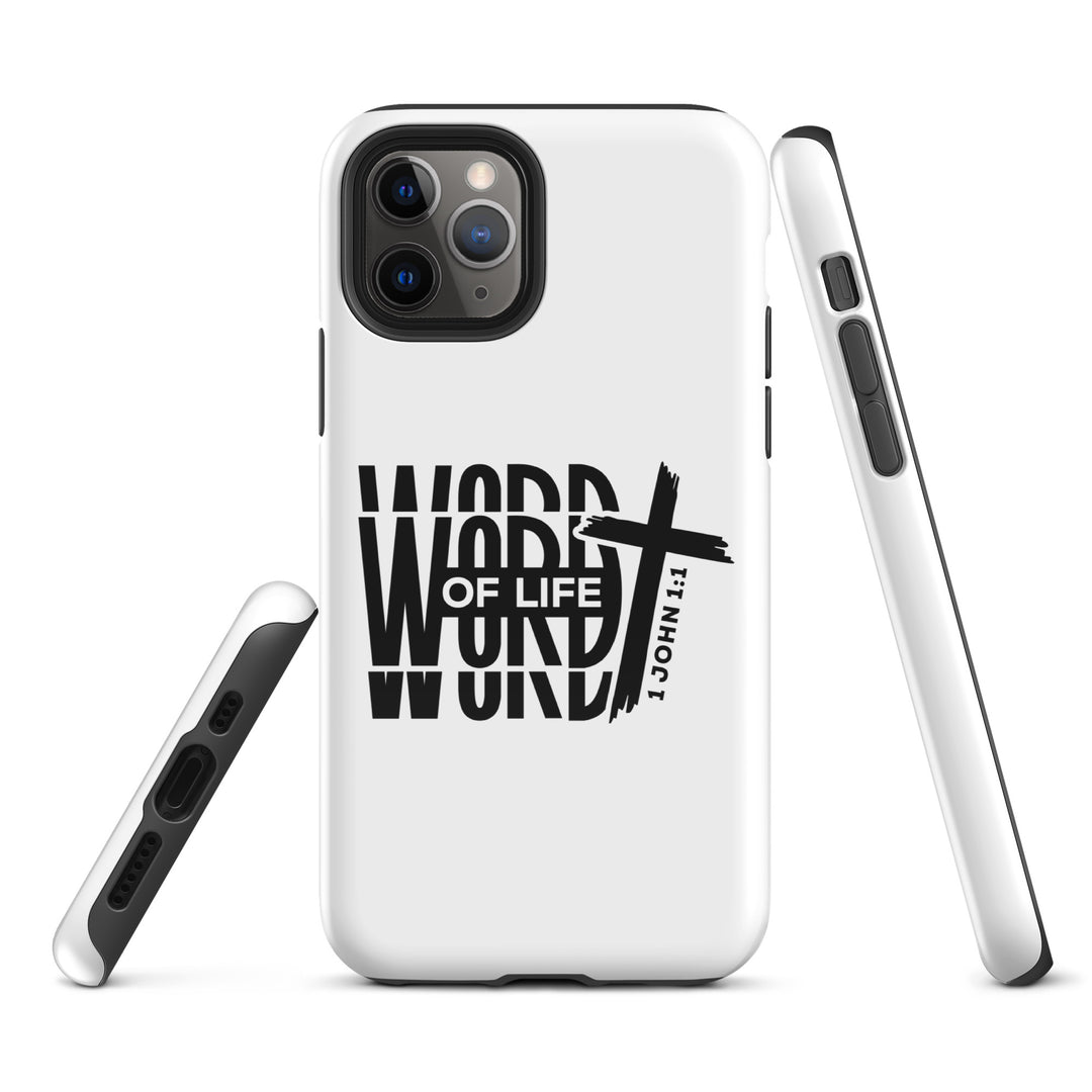 Christian Phone Case Word of Life White for iPhone® iPhone® Phone Cases   