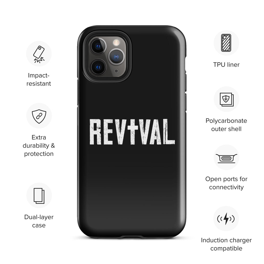 Christian Phone Case Revival Black for iPhone® iPhone® Phone Cases   