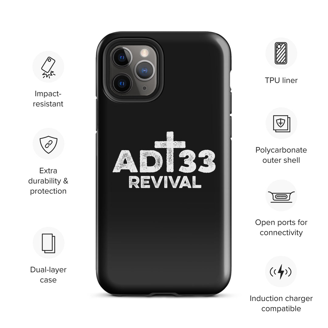 Christian Phone Case AD 33 Revival Black for iPhone® iPhone® Phone Cases   