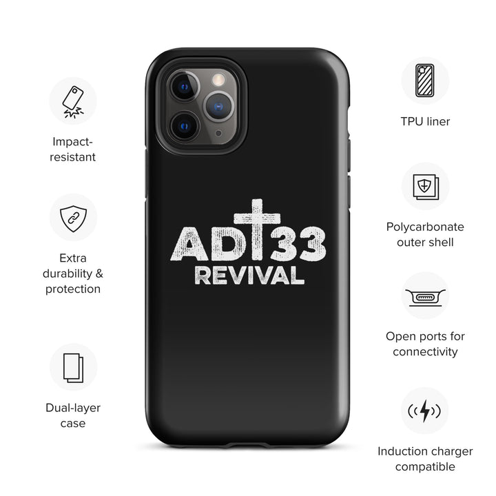 Christian Phone Case AD 33 Revival Black for iPhone® iPhone® Phone Cases   