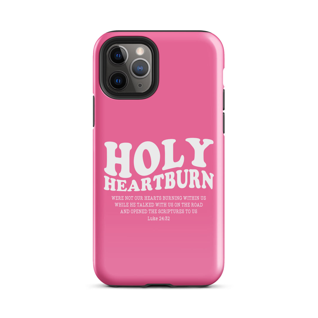 Christian Phone Case Holy Heartburn Pink  for iPhone® iPhone® Phone Cases Glossy iPhone 11 Pro 