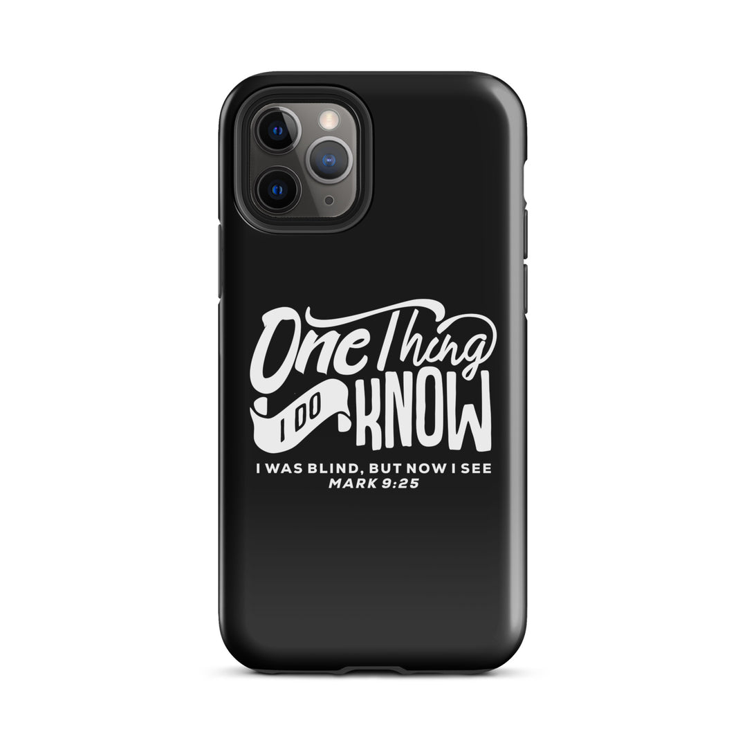 Christian Phone Case Now I See Black for iPhone® iPhone® Phone Cases Glossy iPhone 11 Pro 