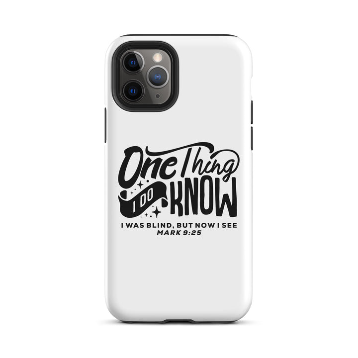 Christian Phone Case Now I See White for iPhone® iPhone® Phone Cases Glossy iPhone 11 Pro 