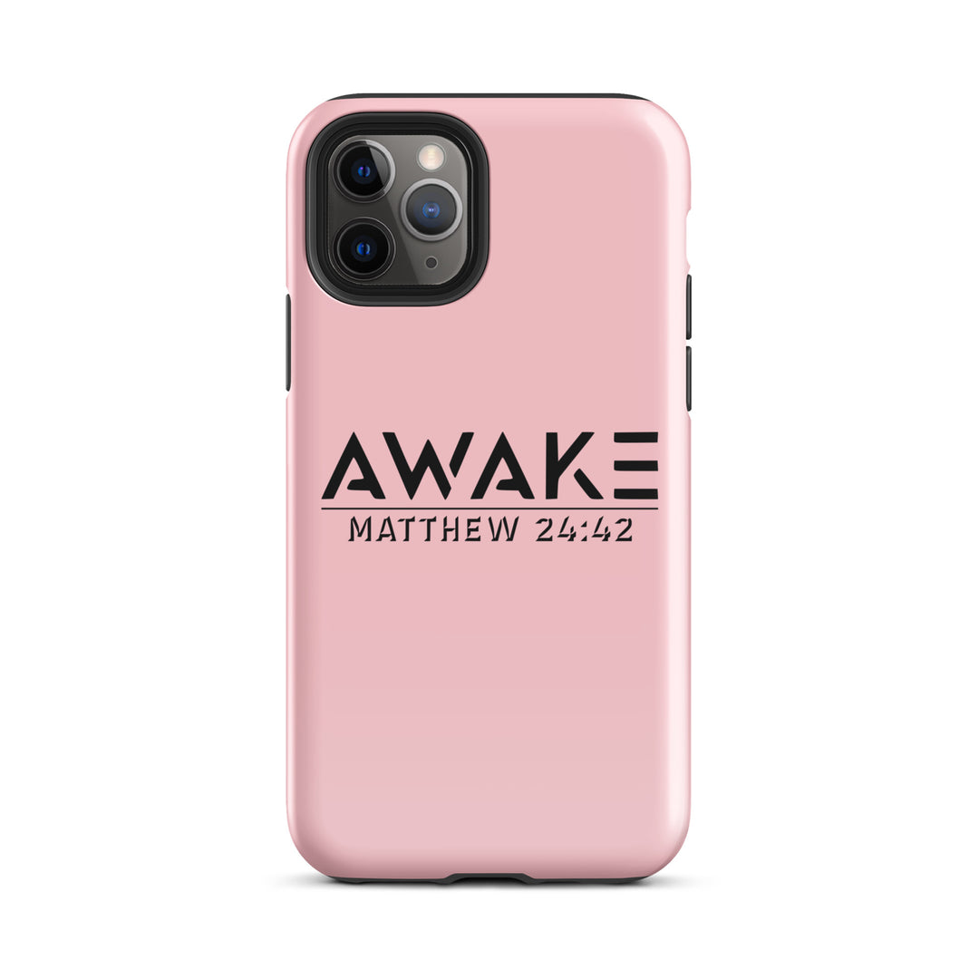 Christian Phone Case Awake Pink for iPhone® iPhone® Phone Cases Glossy iPhone 11 Pro 